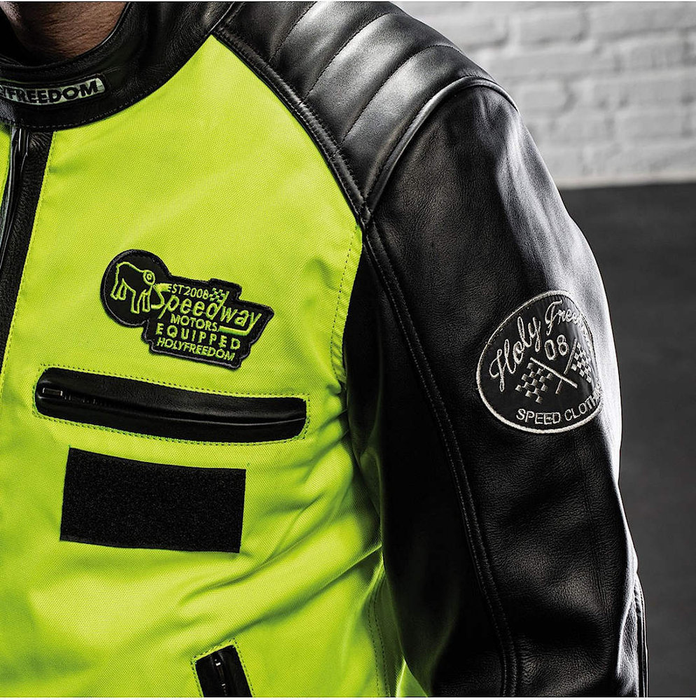 HolyFreedom Zero Vision Motorcycle Leather Jacket