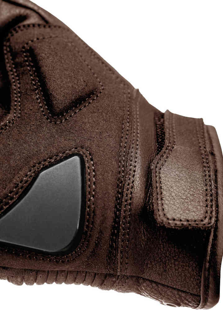 Pando Moto Onyx Black perforated Motorcycle Gloves