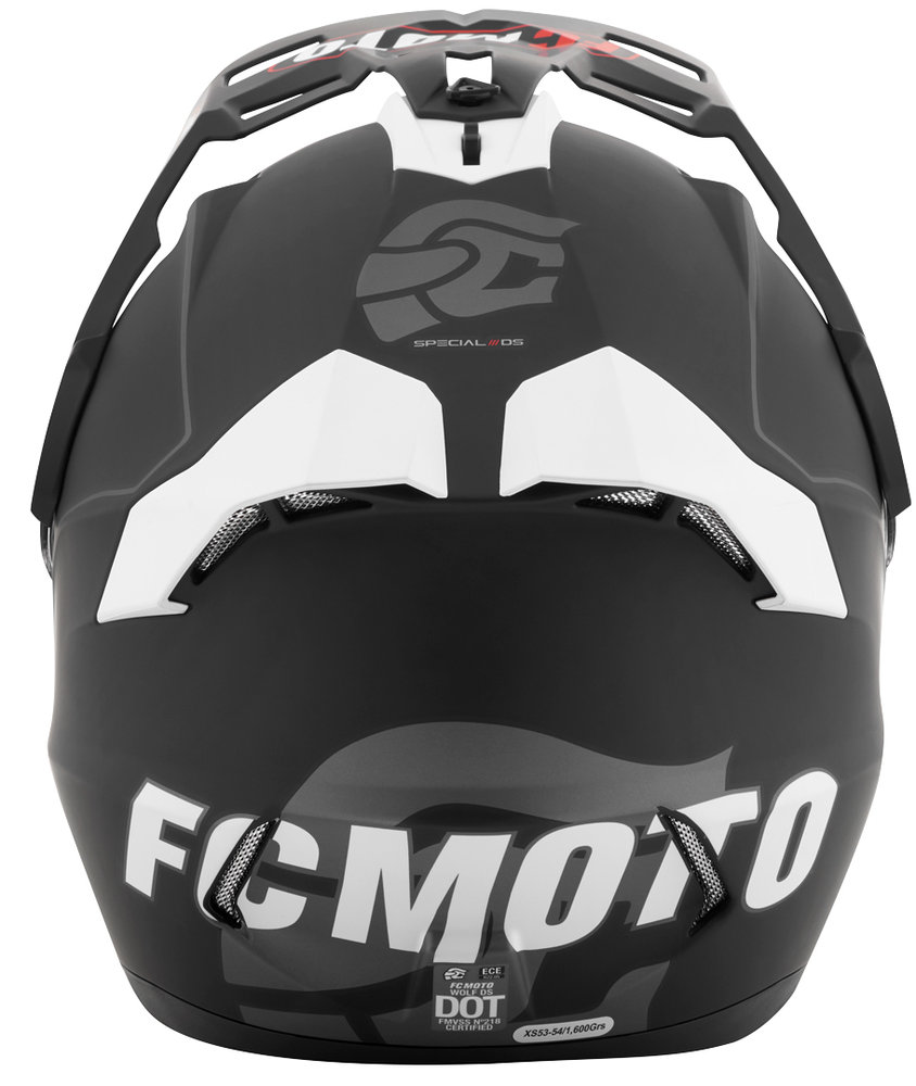 FC-Moto Merkur Pro Straight Enduro Helmet