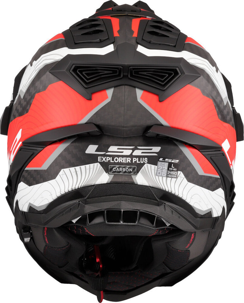 LS2 MX701 Explorer Carbon Trick Motocross Helmet