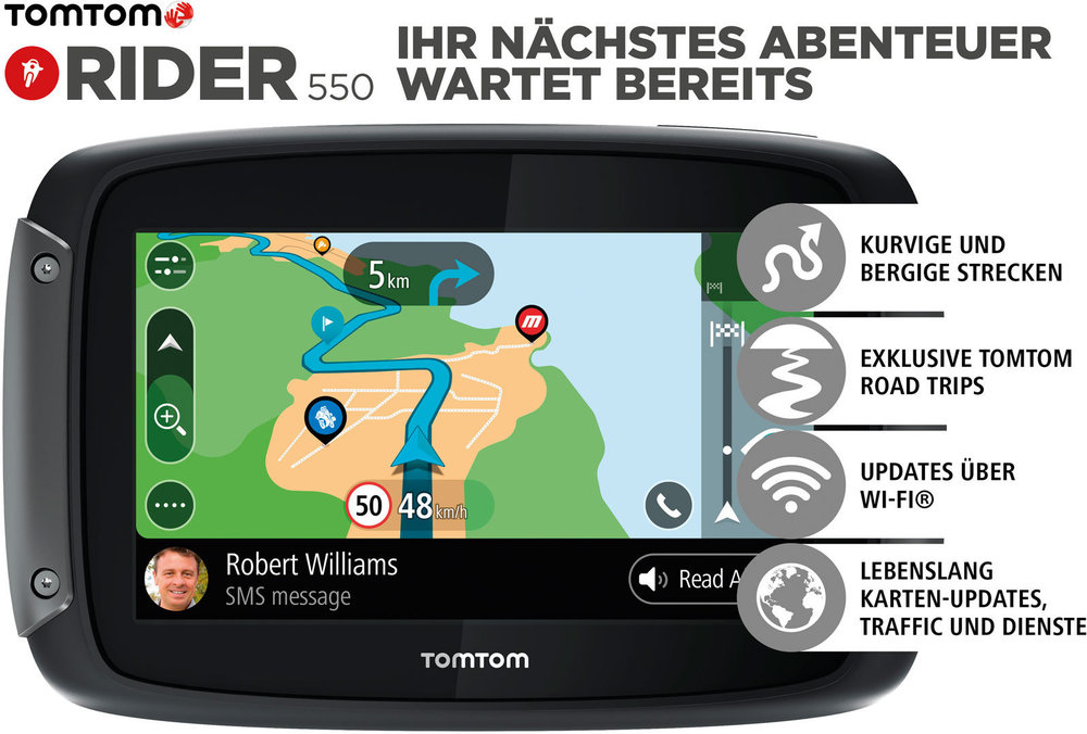 TomTom Rider 550 World Premium Route Guidance System