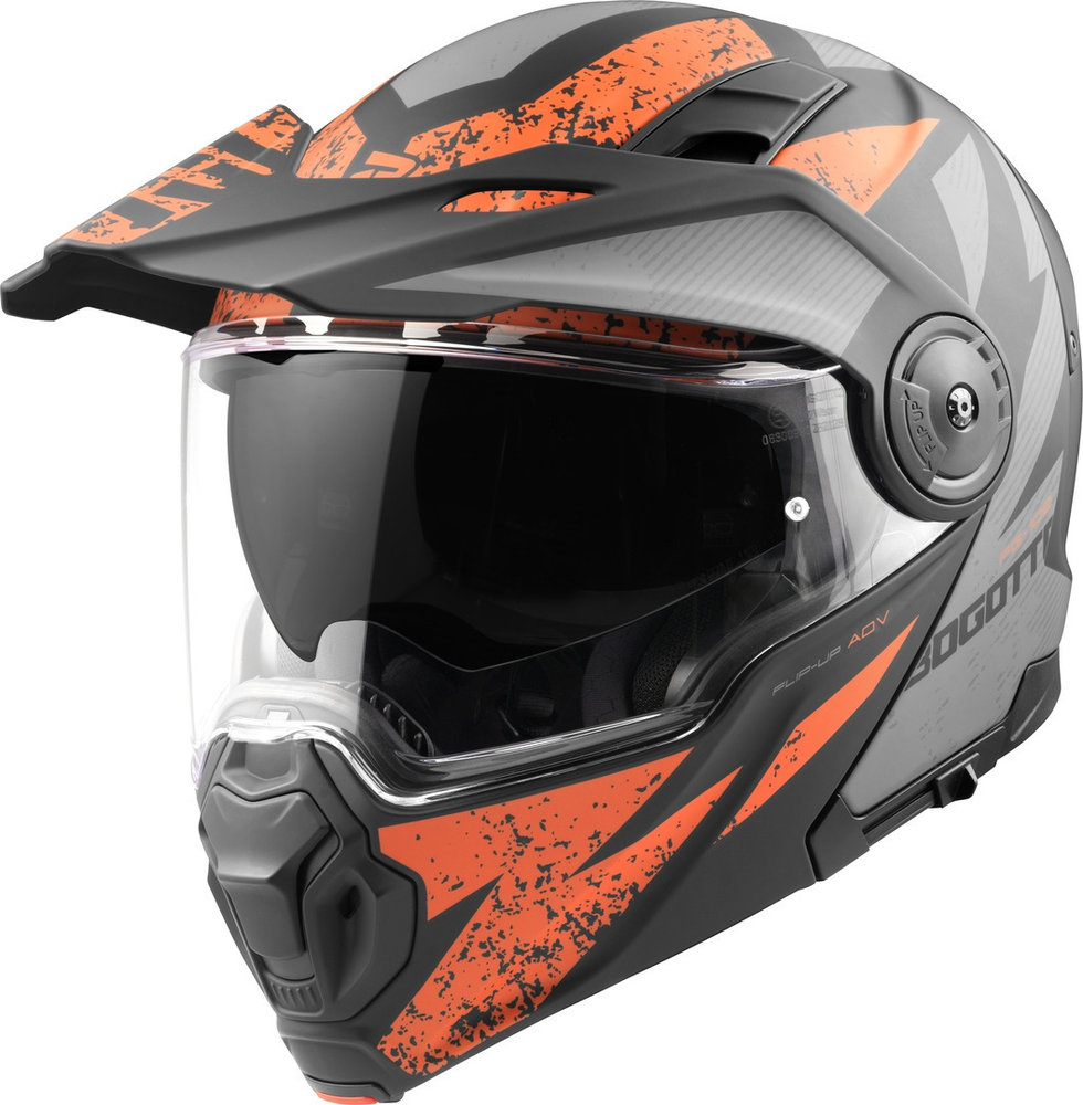 Bogotto FG-102 Safari Fiberglass Enduro Helmet