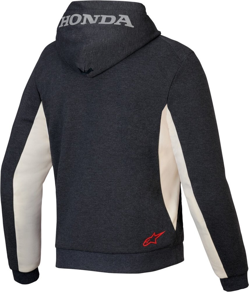 Alpinestars Honda Chrome V3 Sport Logo Motorcycle Zip Hoodie