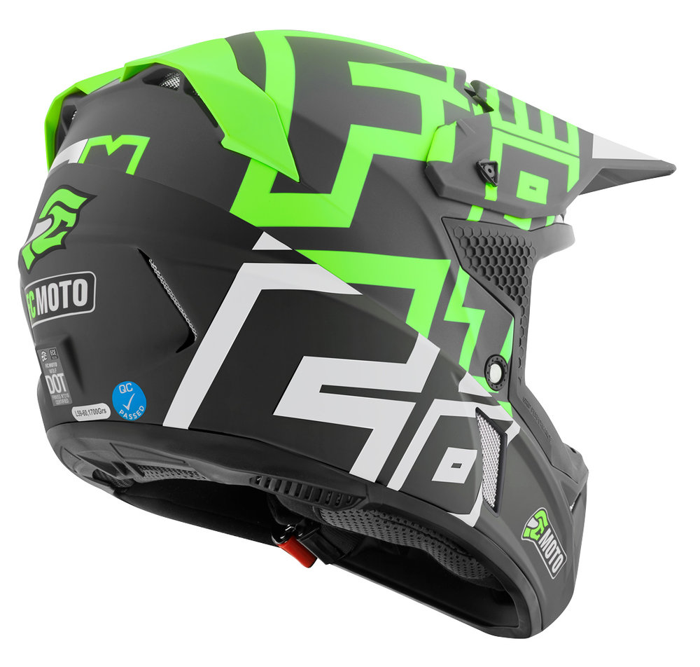 FC-Moto Merkur Flex Motocross Helmet