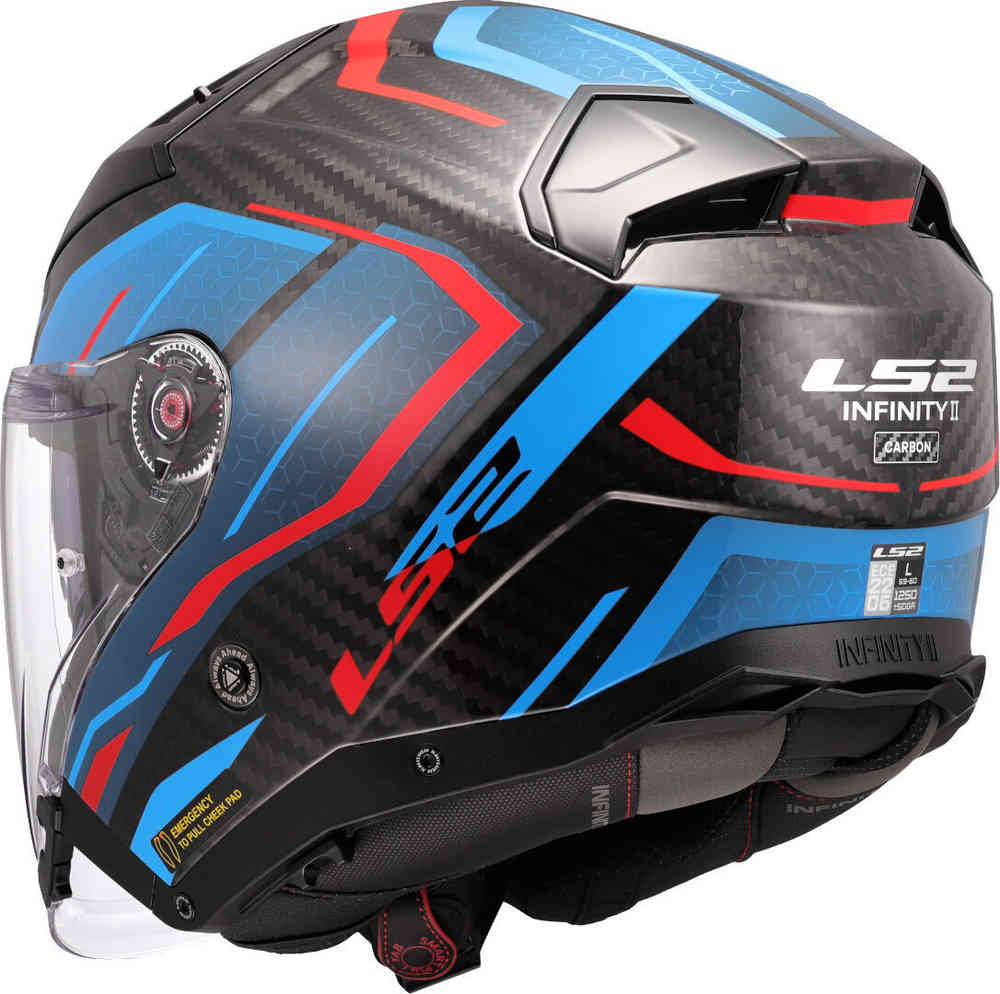 LS2 OF603 Infinity II Carbon Urus Jet Helmet