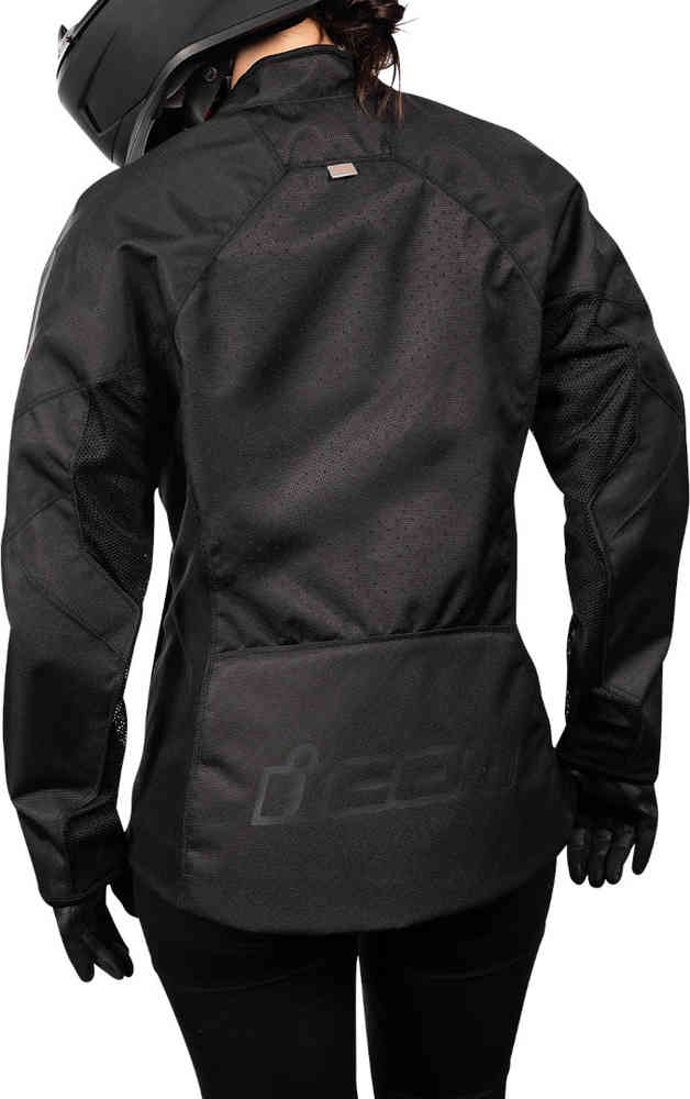 Icon Hooligan Motorcycle Textile Jacket Ladies