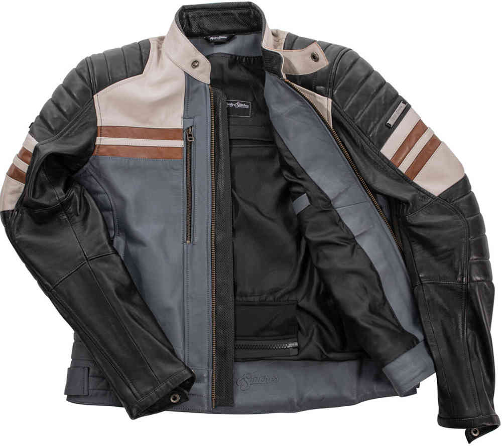 Rusty Stitches Steve Motorcycle Leather Jacket