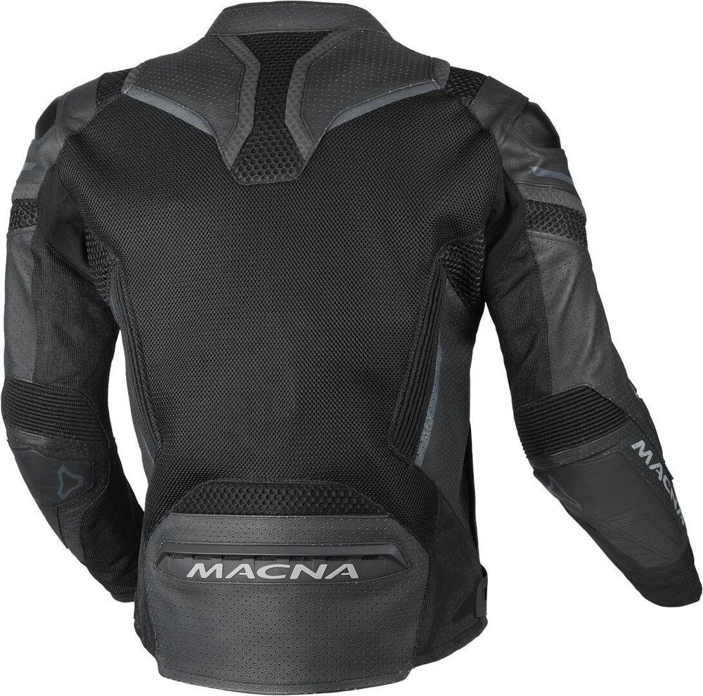 Macna Galvic perforated Motorcycle Leather/Textile Jacket