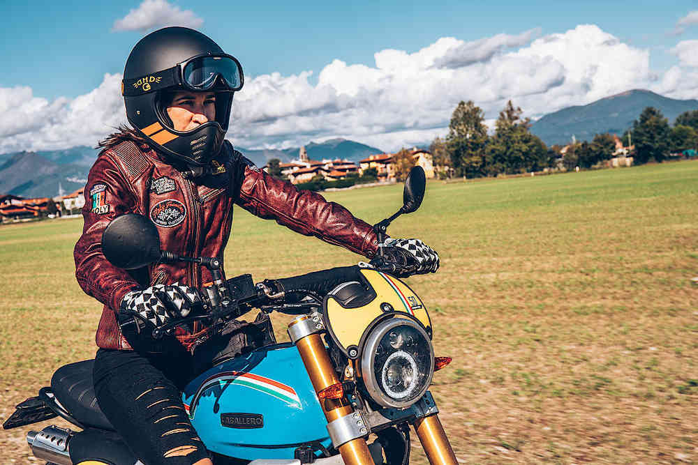 HolyFreedom Zero Ladies Motorcycle Leather Jacket