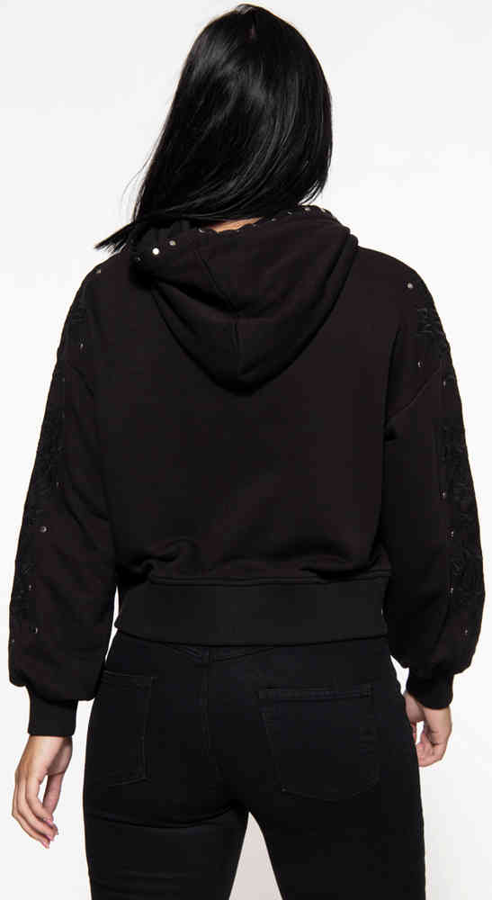 Queen Kerosin Rose Face Ladies Hoodie