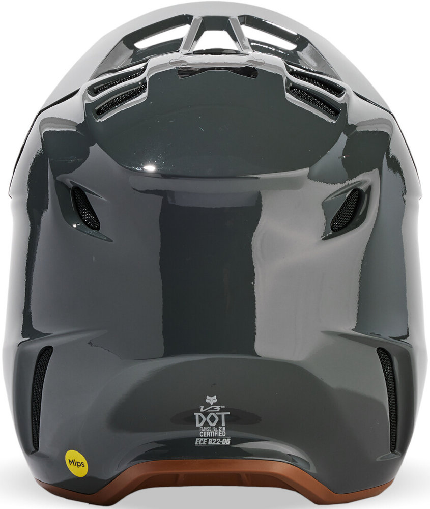 FOX V3 RS Carbon Solid MIPS Motocross Helmet