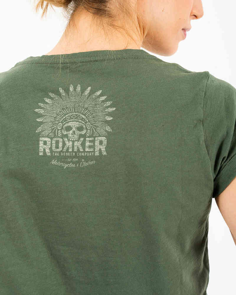 Rokker Indian Bonnet Ladies T-Shirt