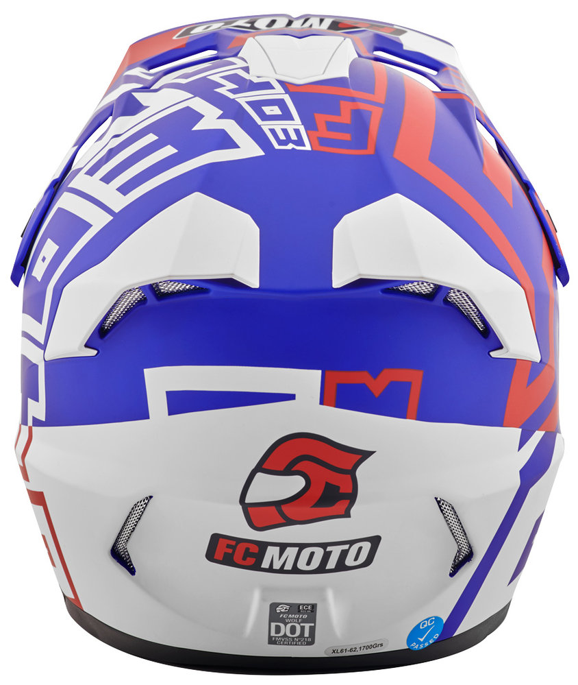 FC-Moto Merkur Flex Motocross Helmet
