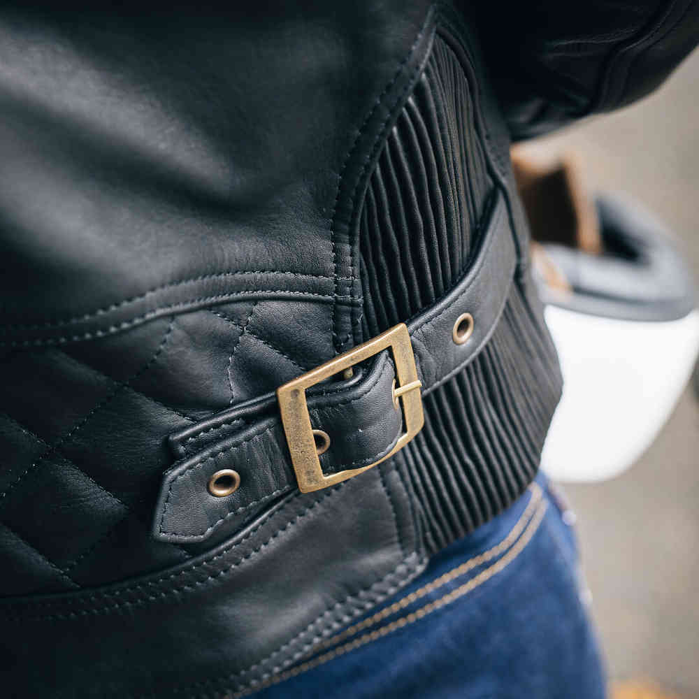 Merlin Chester D3O Cafe Motorcycle Leather Jacket