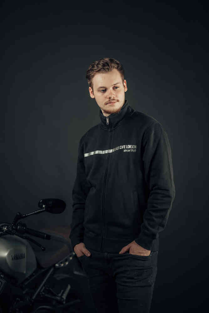 Black-Cafe London Elegance Sweat Jacket