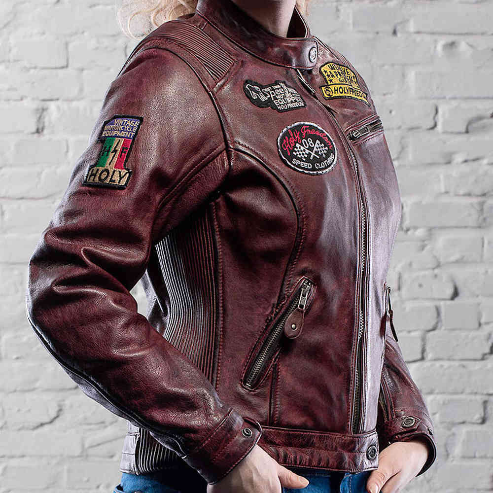 HolyFreedom Zero Ladies Motorcycle Leather Jacket