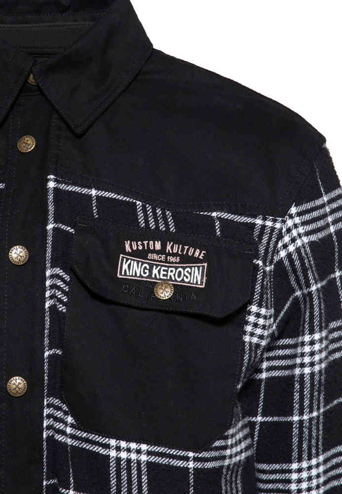 King Kerosin KK Kustom Kulture Workwear Shirt