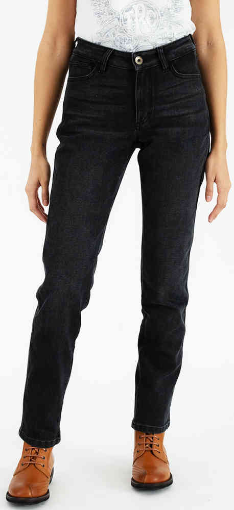 Rokker Tech Mid Straight Ladies Motorcycle Jeans