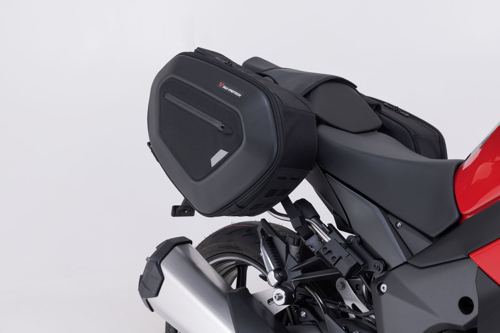 SW-Motech PRO BLAZE H saddlebag set - Black. Kawasaki Z 1000 SX, Ninja 1000SX,1100SX/SE.
