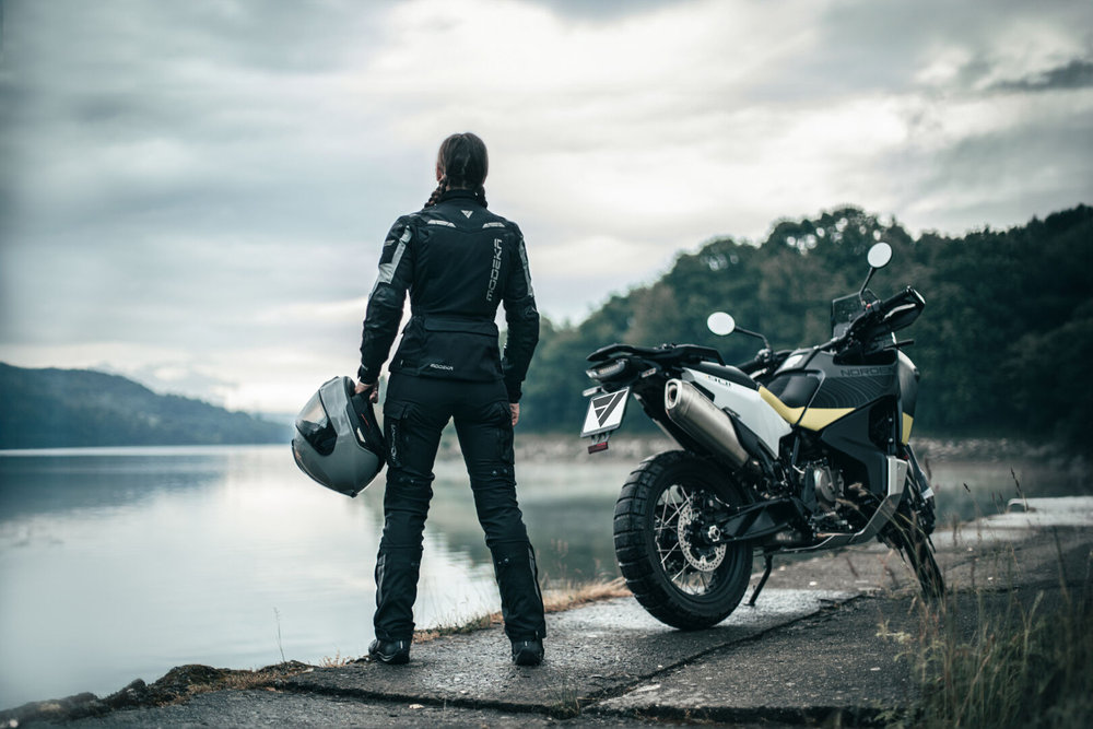 Modeka Hydron waterproof Ladies Motorcycle Textile Pants