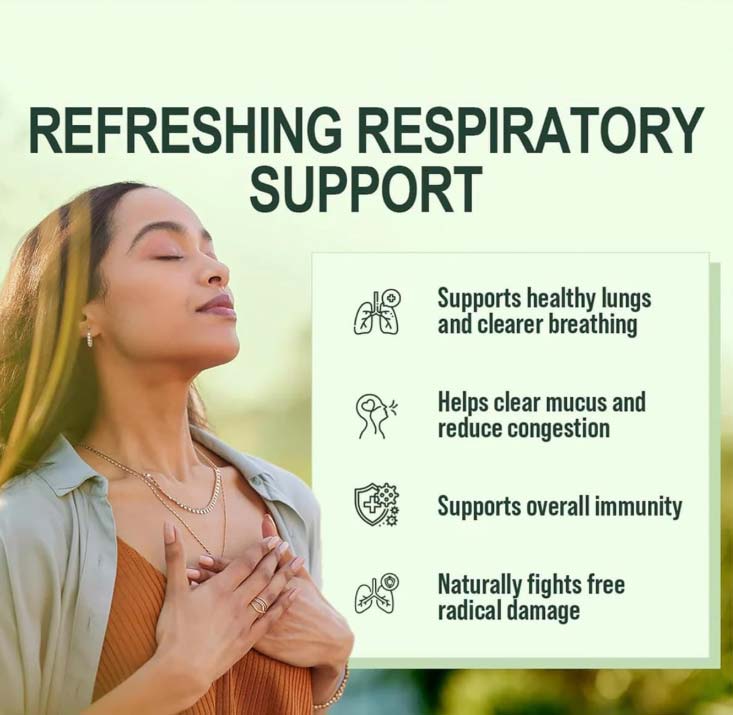 [ $21.99 for a limited time] KHN LifeCode – Power Up Your Lungs & Immunity | Natural Blend of Ginseng,