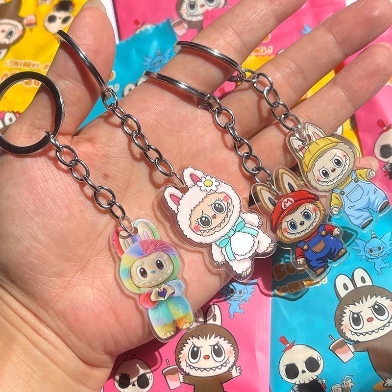 🔥Labubu Mystery Blind Box Keychain – Cute Cartoon Collectible Figures | Random Surprise Toy Gift for Fans & Collectors | Limited Edition Trendy Blind Bag – High Quality Popular Gift Idea