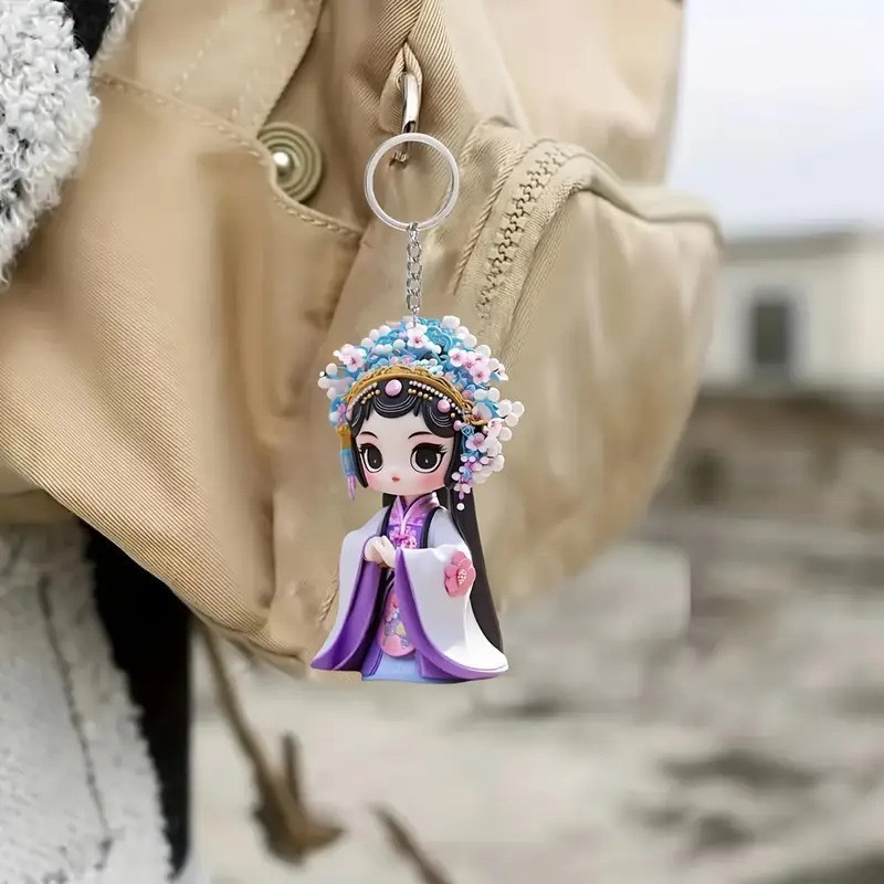 Chinese Style Lucky Keychain Blind Box – Hot Trend Gift 2025, Limited Edition Mystery Box, High-Quality Oriental Charm Key Ring, Popular Collectible Accessories for Women & Men