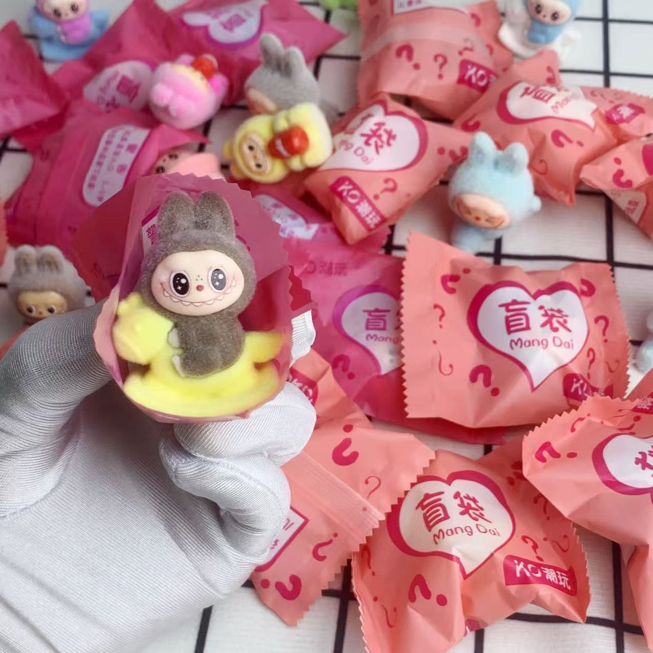 🔥Labubu Mystery Blind Box Keychain – Cute Cartoon Collectible Figures | Random Surprise Toy Gift for Fans & Collectors | Limited Edition Trendy Blind Bag – High Quality Popular Gift Idea