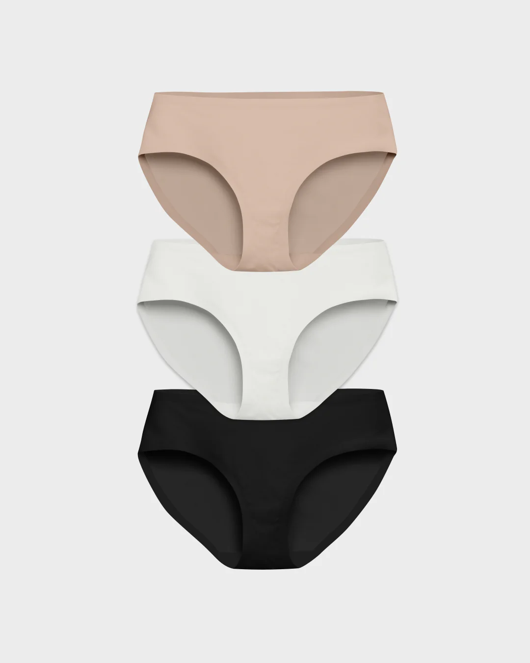 Black Nude & Pearl Brief 3-Pack