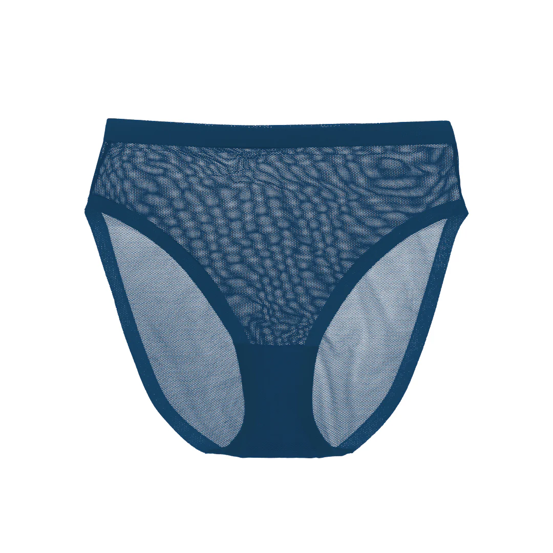 Blue Opal Sheer High Cut