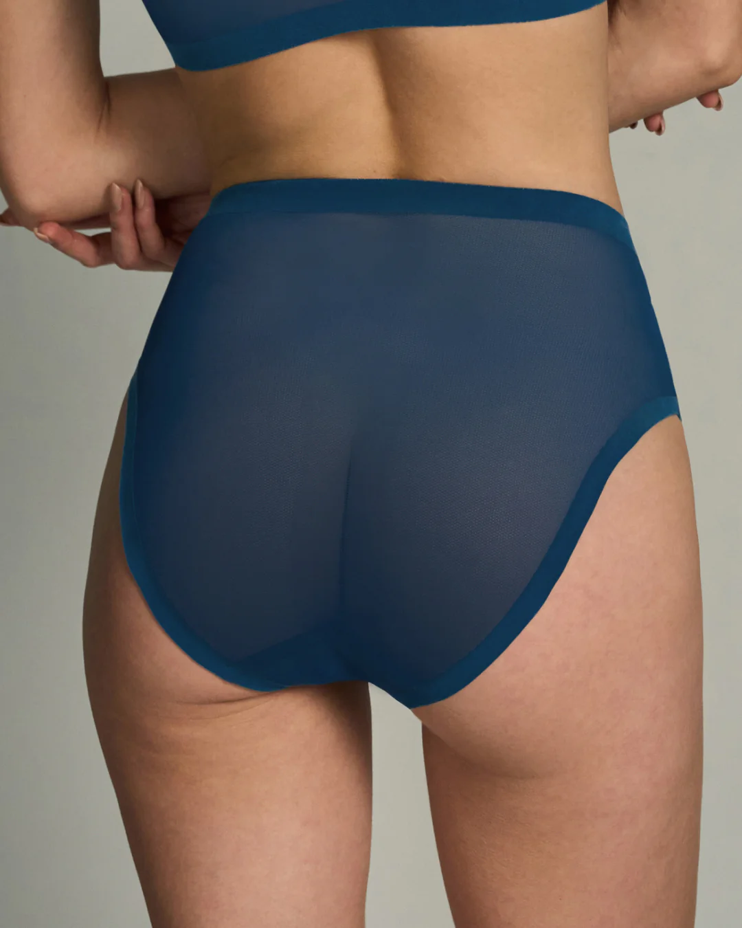 Blue Opal Sheer High Cut