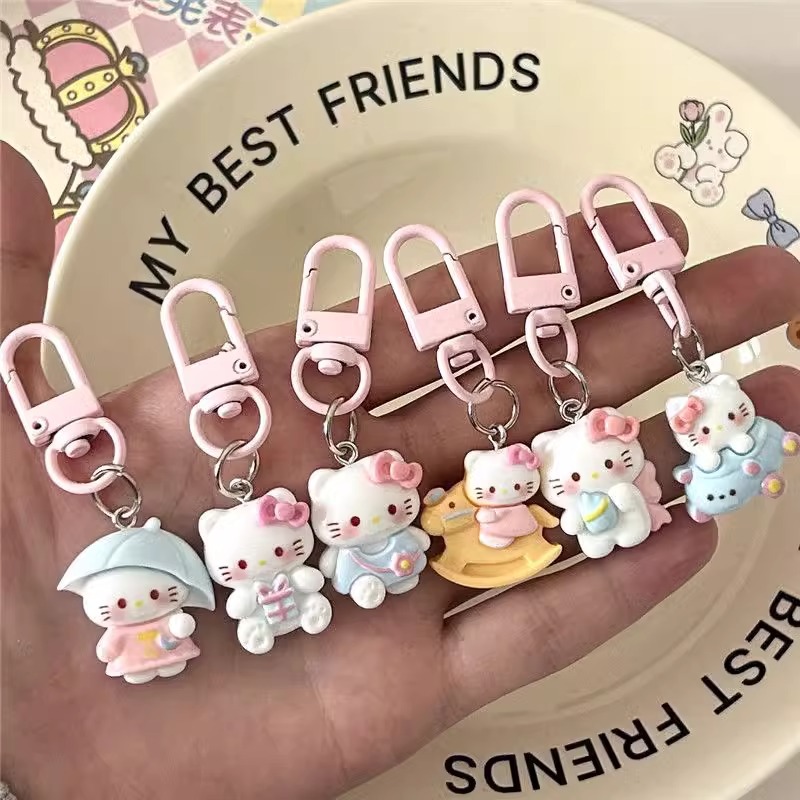 Kitty Cat, Kurumi, Melody - Cute Keychain Pendants