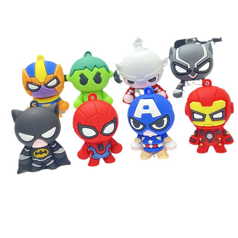 Superhero keychain pendant drops randomly
