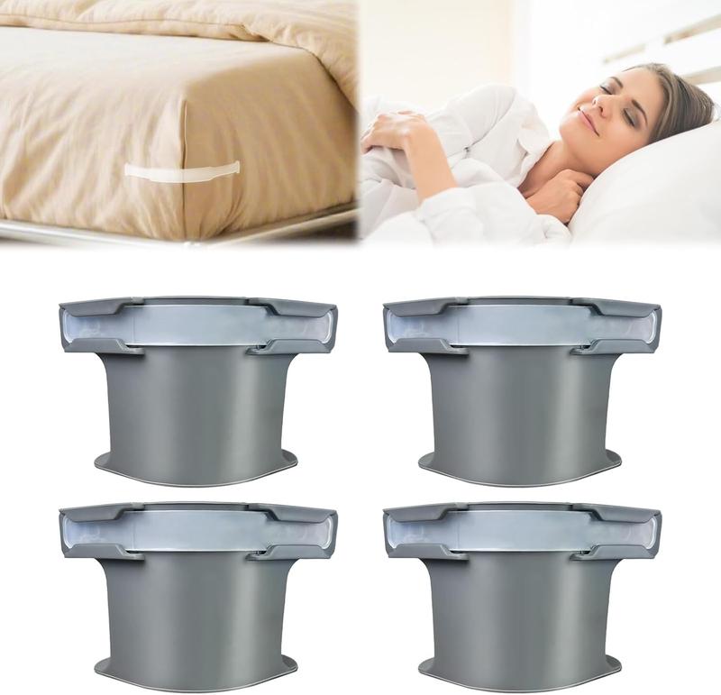 Bed Lock Sheet Holders ，Bed Sheet Holder Straps Fits Any Size Mattress Keeping The Sheets Firm ，Easy Installation Sheet Clips, Stay (4pcs)