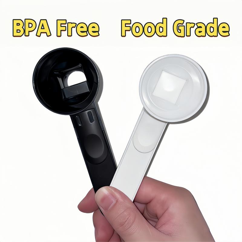 [Buy 1 Get 1 Free] Protein Powder Sliding Spoon,High Quality Funnel for Pre Workout Creatine Powder Formula,Coffee Milk Smoothie Chocolate Powder Kitchen Utensils BPA Free Plastic,Perfect Gift for Valentine's Day Father's Day Anniversary