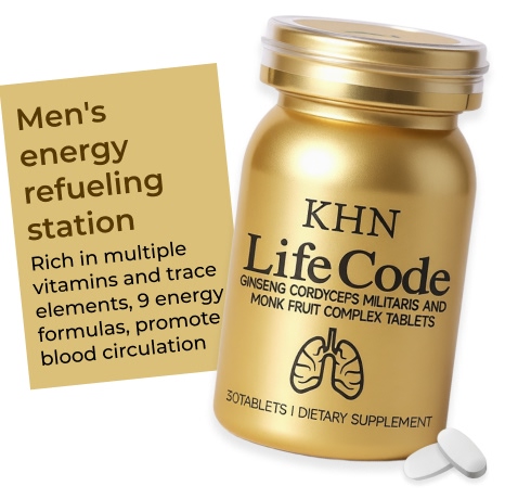 Ginseng Men's Supplement - Prostate Health Supplement with Goji Berry, Oyster, Cordyceps for Anti-Aging, Antioxidant and Cellular Energy Support 60 Capsules