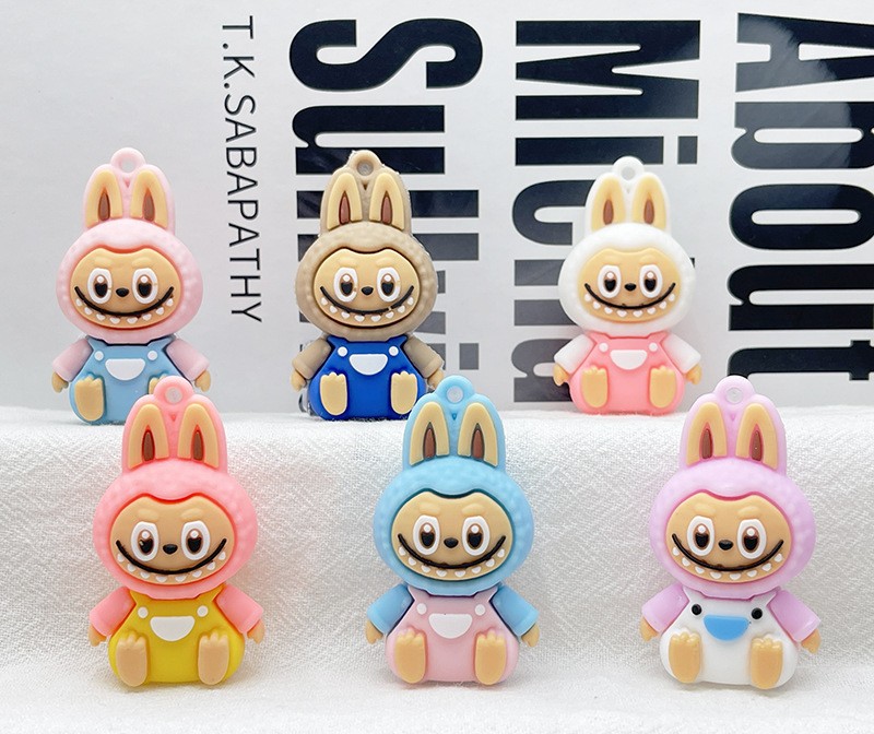 Labubu Monster Series Dolls, Monster Blind Box Dolls, Randomly Designed Articulated Dolls, Collectible Toys, Home Decor, Gifts for Boys and Girls, Single Box Set