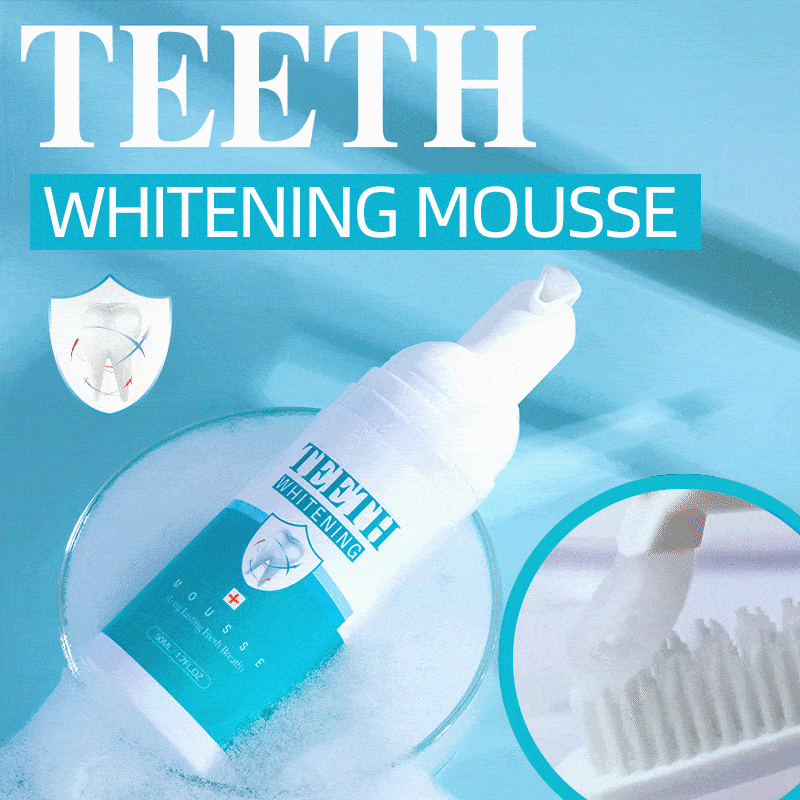 - SAVE 49% OFF - Teeth Whitening Mousse 🔥🌈BUY 2 GET 1 FREE