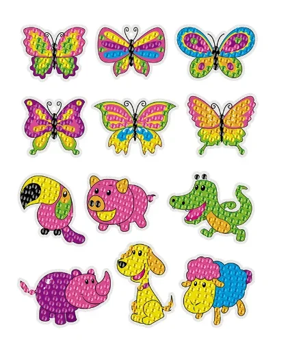 DIY children's free stick cartoon painting