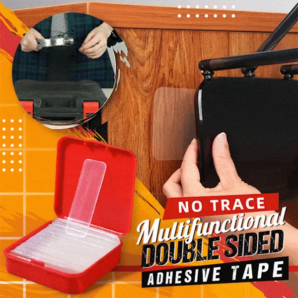 🔥HOT SALE🔥Free Multifunctional Cut-Free Portable Double Sided Adhesive Tape(60 PCS)