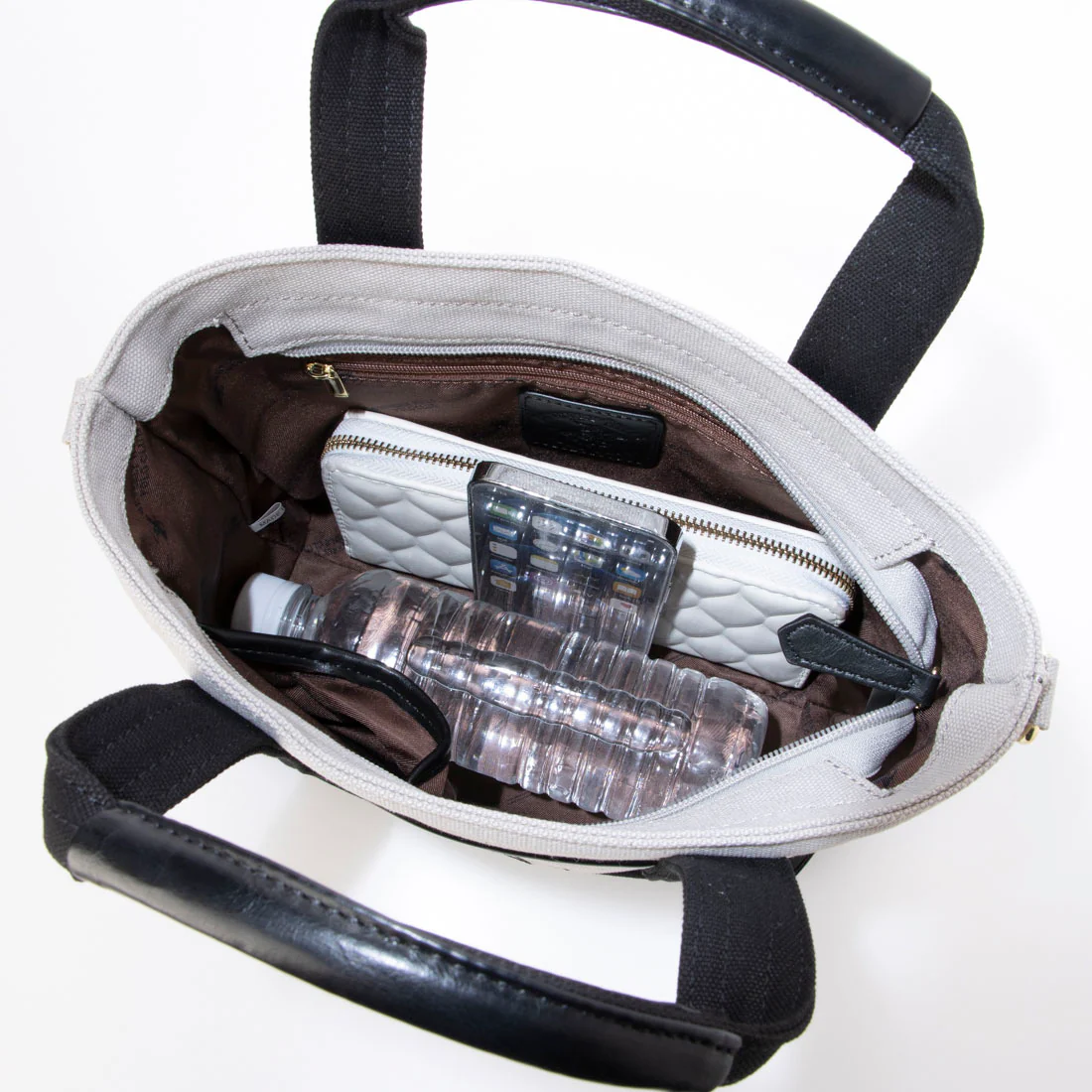 Beverly Hills Polo Club Tote Bag for Women 2WAY Canvas with Shoulder Small Lightweight Commuting Outing Cute Adult Casual Canvas Tote Bag XS Brand Bag PN24371503BB