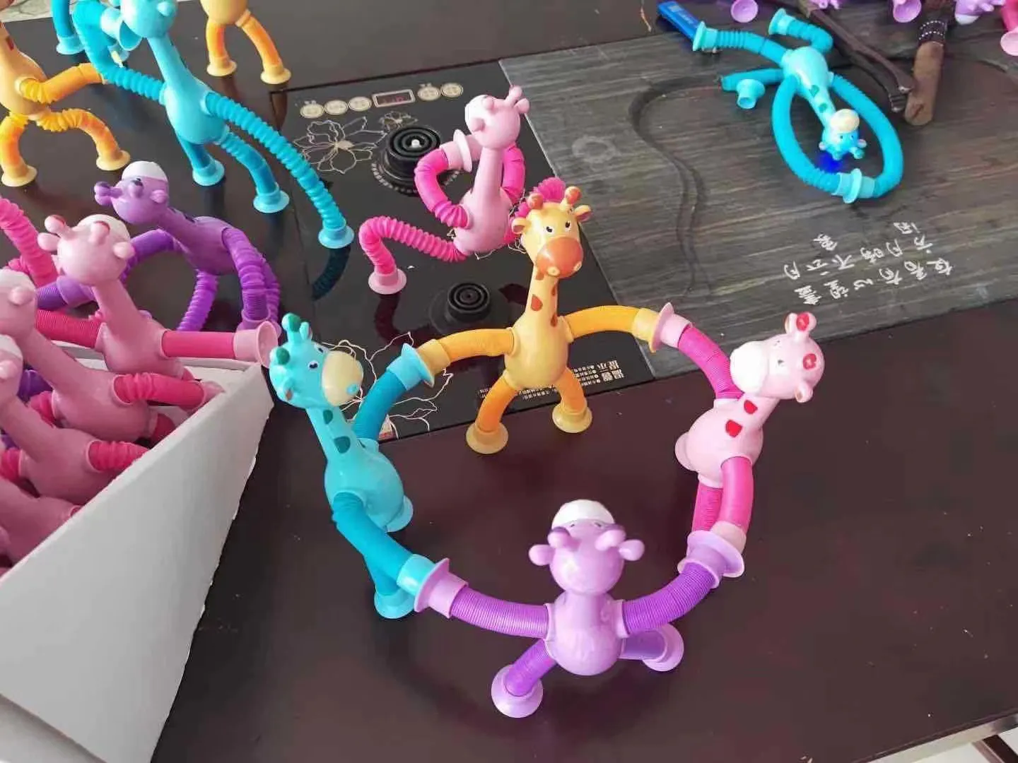 ✨Summer Toys Hot Sale 48% OFF✨- Suction Cup Pop Tube Giraffe Toys