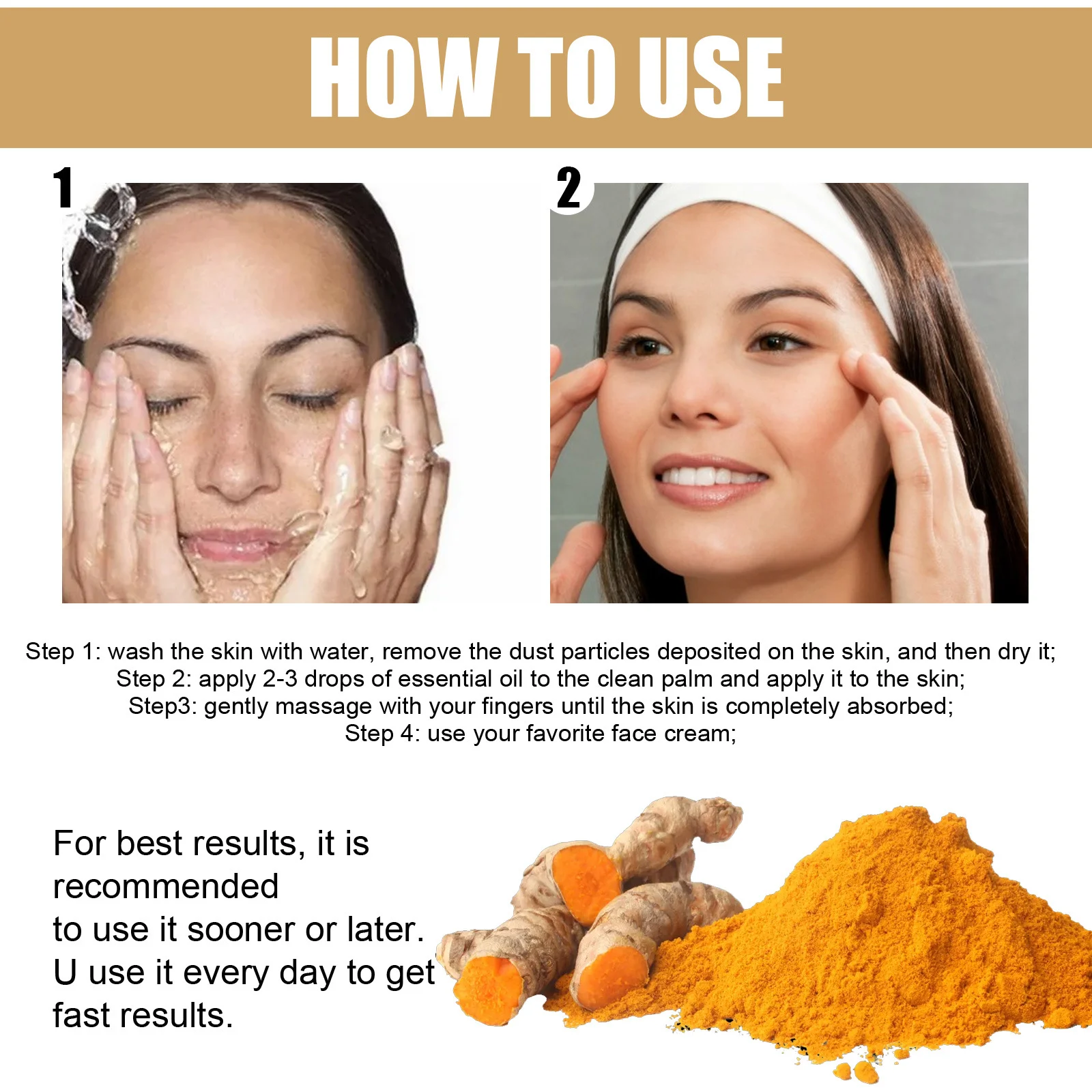 (❤️Hot Sale - 44%OFF❤️) Turmeric Anti-oxidation Serum