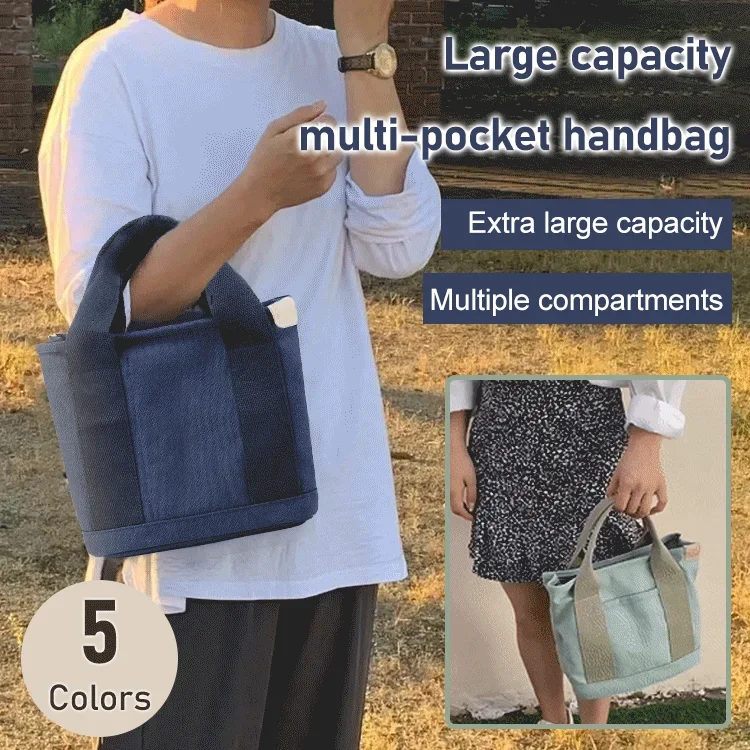 🔥🔥PROMOTION SALE 49% OFF🔥🔥Large capacity multi-pocket handbag HANDMADE👜