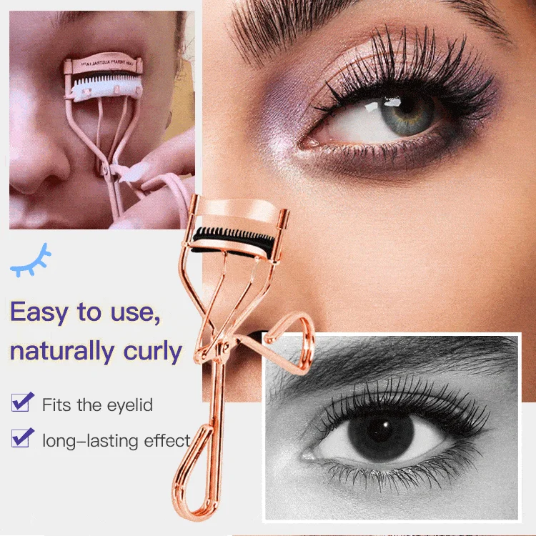 🔥BUY 1 FREE 1🔥2023 New Eyelash curler with brush Makeup Tools