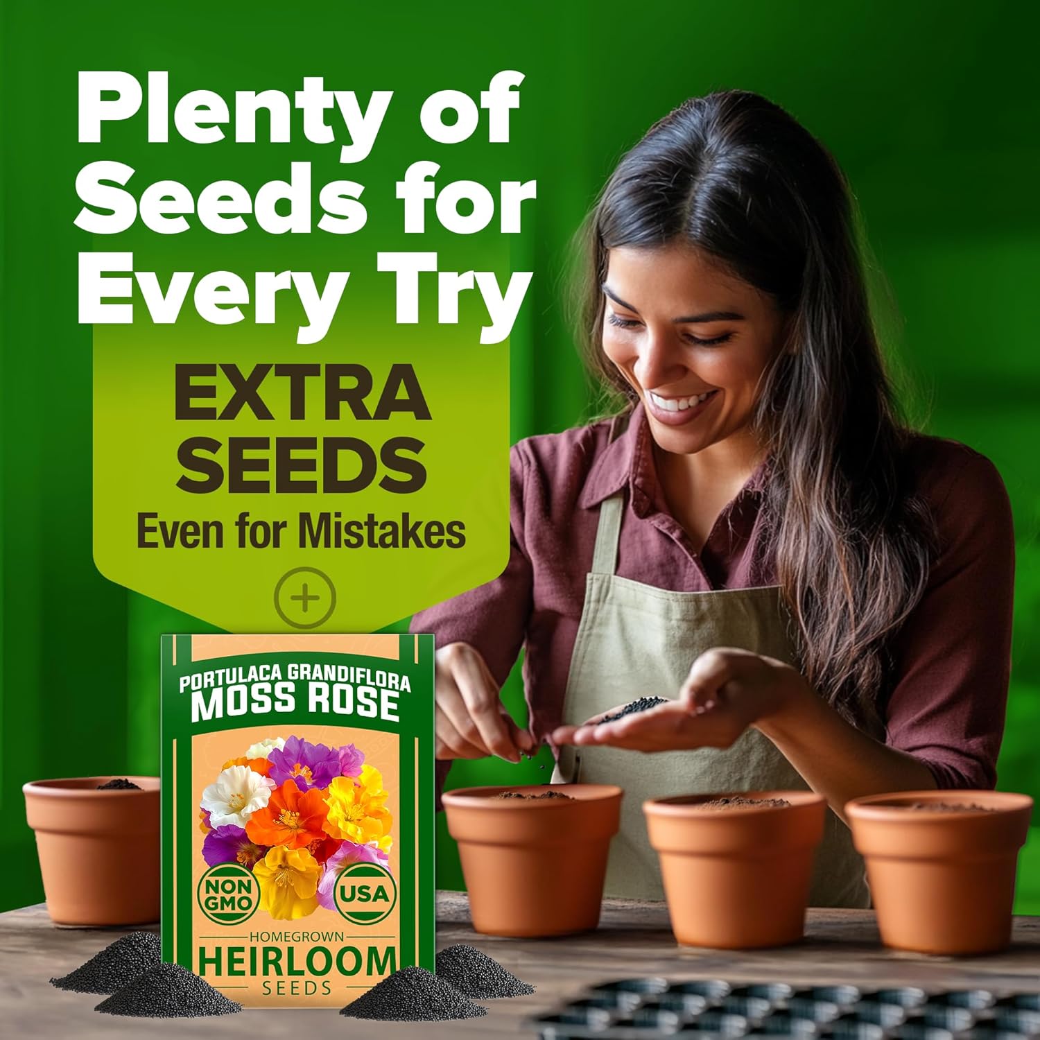 HOME GROWN English Lavender Seeds 1,500+ Non GMO Wildflower Seed for Planting Indoor/Outdoor, High Germination, Plant Flower Seeds (Lavandula antustifolia)