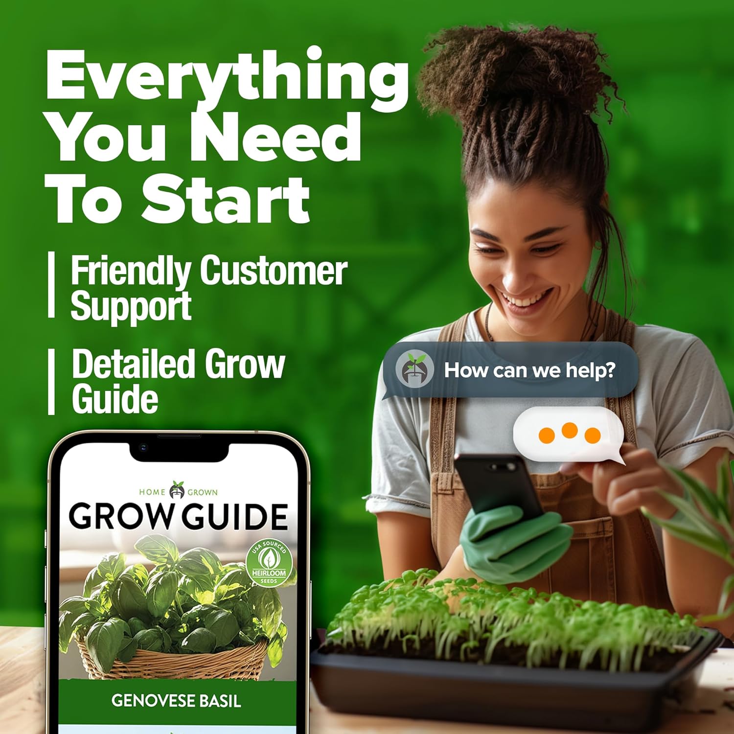 HOME GROWN English Lavender Seeds 1,500+ Non GMO Wildflower Seed for Planting Indoor/Outdoor, High Germination, Plant Flower Seeds (Lavandula antustifolia)