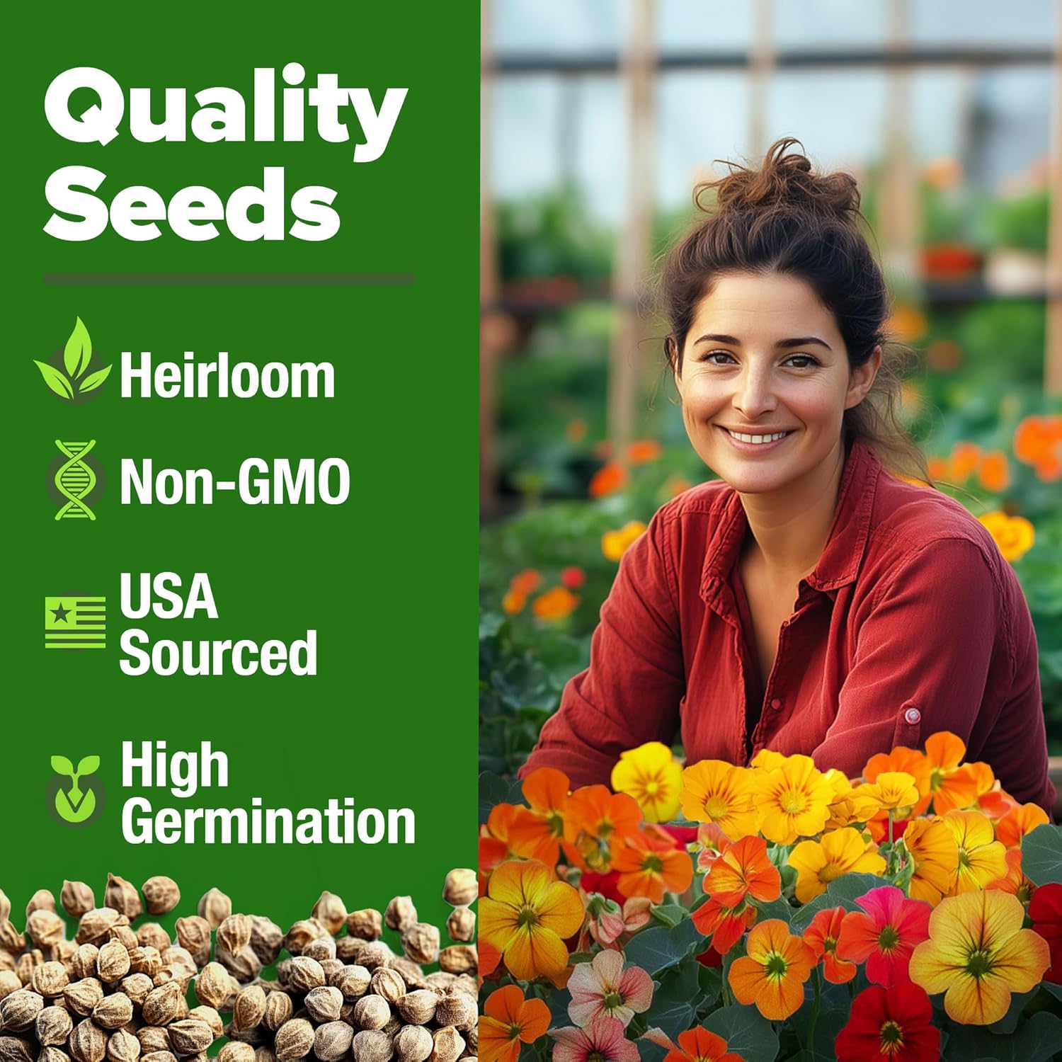 HOME GROWN English Lavender Seeds 1,500+ Non GMO Wildflower Seed for Planting Indoor/Outdoor, High Germination, Plant Flower Seeds (Lavandula antustifolia)