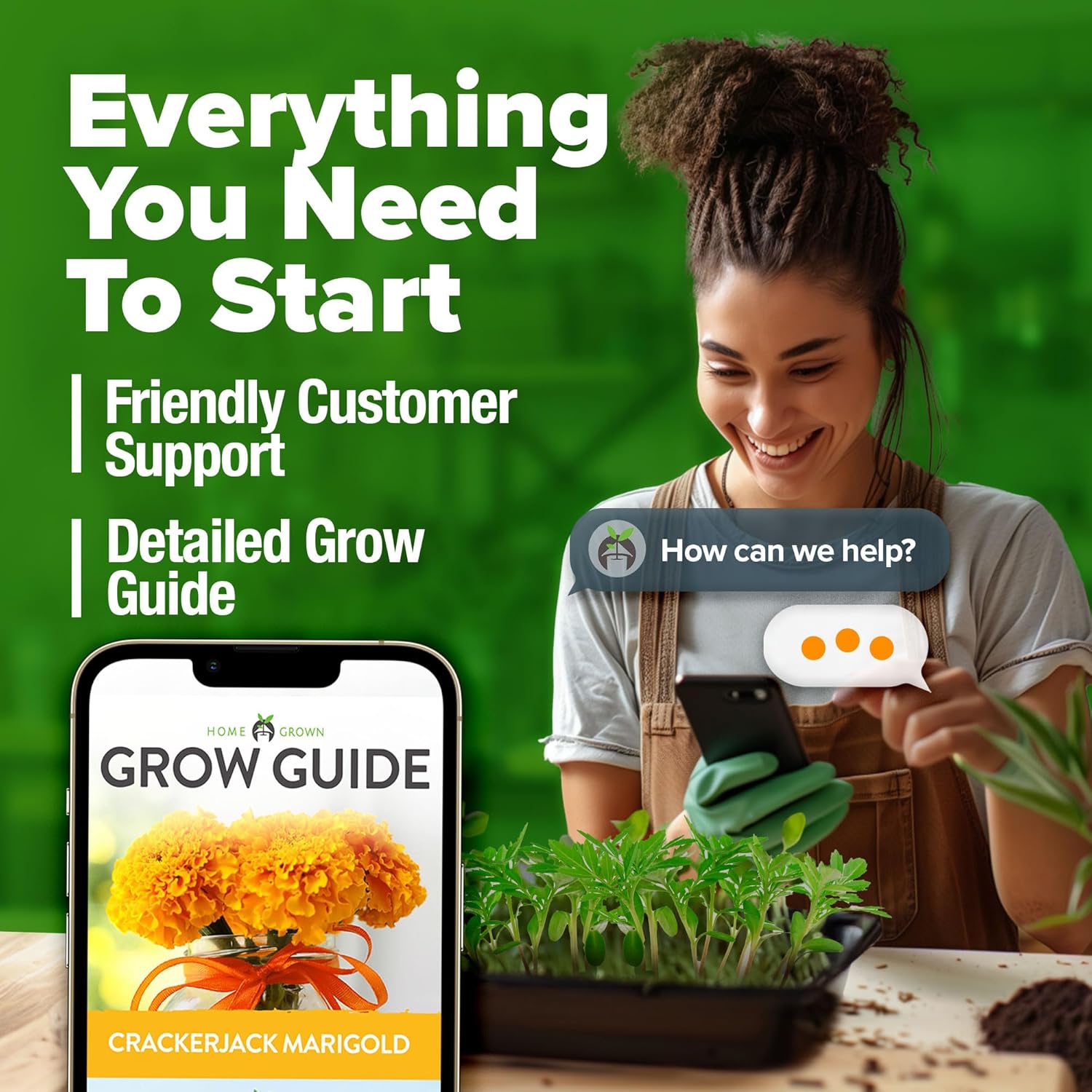 HOME GROWN English Lavender Seeds 1,500+ Non GMO Wildflower Seed for Planting Indoor/Outdoor, High Germination, Plant Flower Seeds (Lavandula antustifolia)