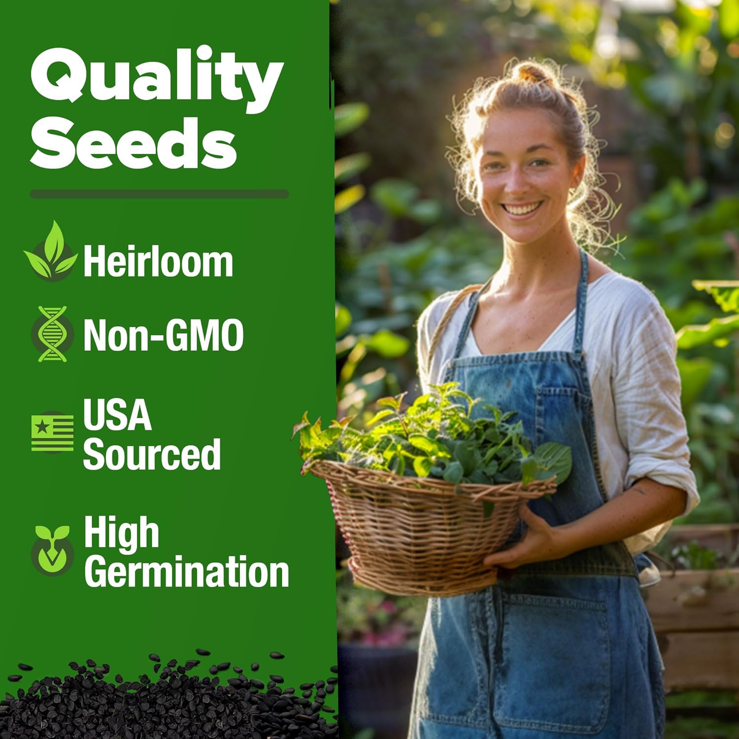 HOME GROWN English Lavender Seeds 1,500+ Non GMO Wildflower Seed for Planting Indoor/Outdoor, High Germination, Plant Flower Seeds (Lavandula antustifolia)